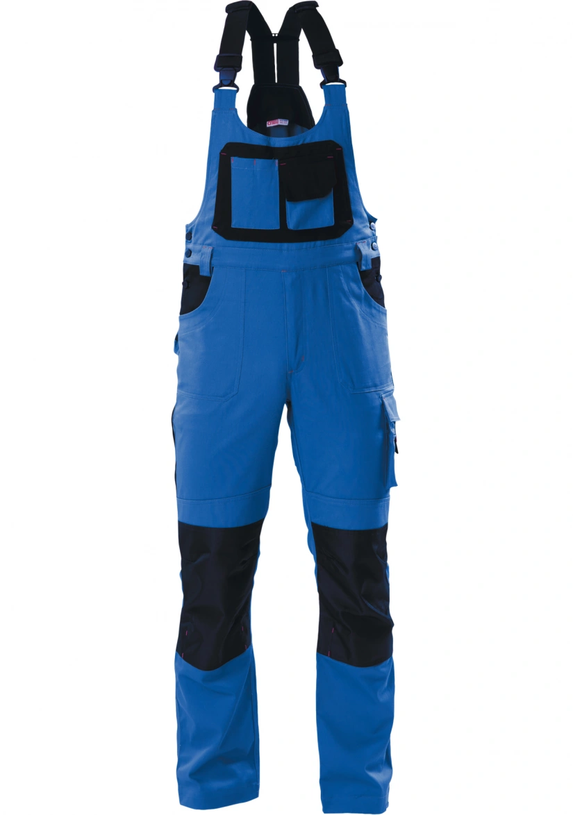 Bib overalls SPETS-AVANGARD cornflower-blue/black Strechtex #1