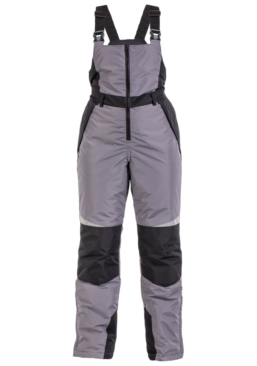 LADY SPEC-1 insulated gray bib overalls. #1