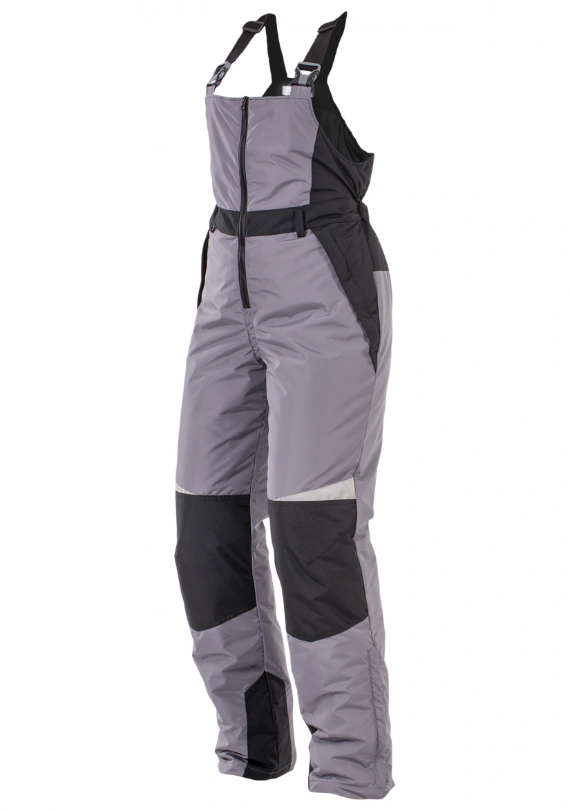 LADY SPEC-1 insulated gray bib overalls. #2