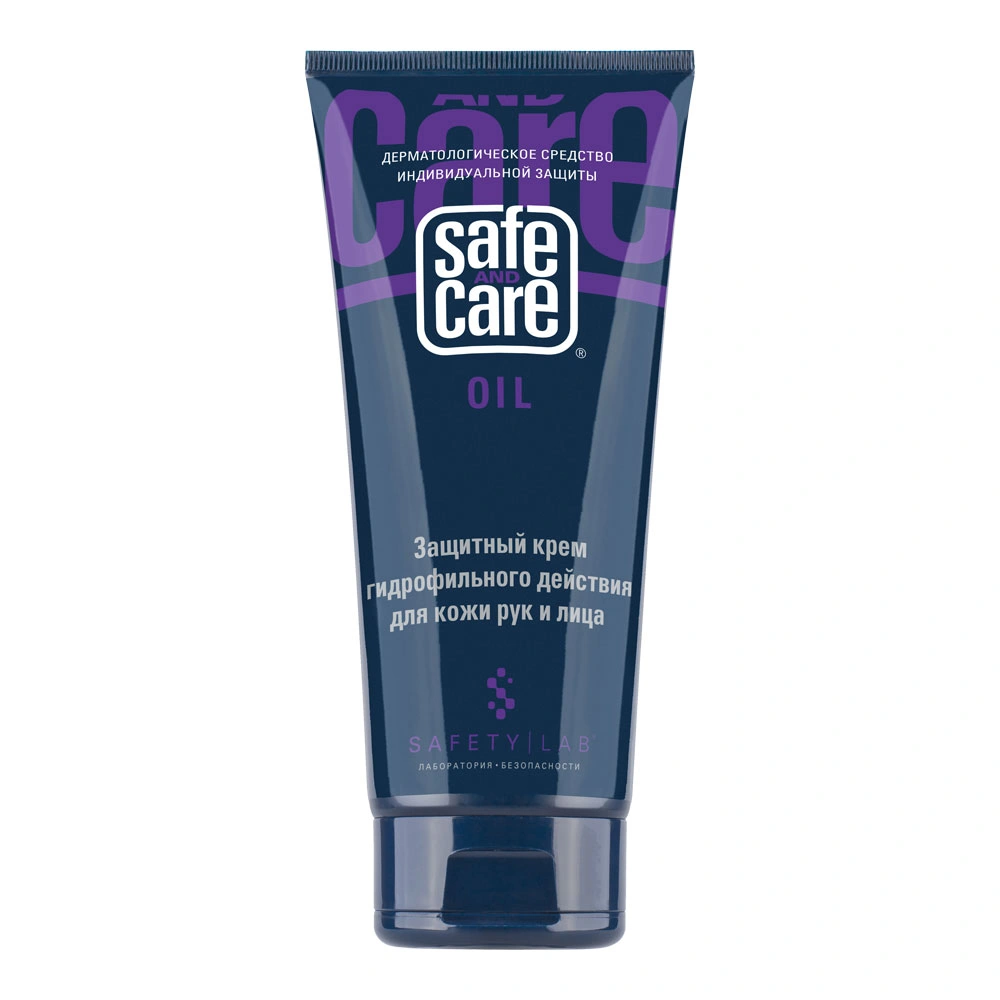Крем защитный Safe and Care OIL гидрофил.действ. для кожи рук и лица #1