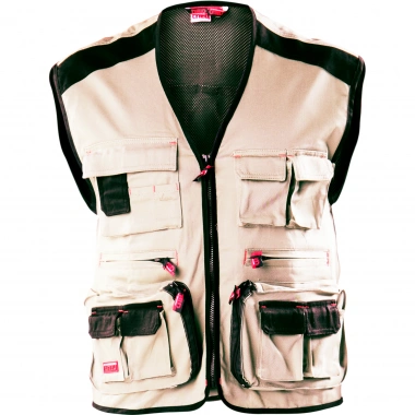 Vest SPETS-AVANGARD Beige-Black Strechtex #1
