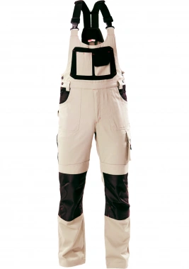 Bib overalls SPETS-AVANGARD beige-black Stretchtex #1