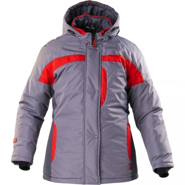 LADY SPEC insulated jacket, grey-red, Nortsi #1