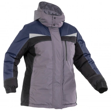 LADY SPEC-1 insulated jacket, gray-dark blue. #6