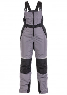 LADY SPEC-1 insulated gray bib overalls. #1