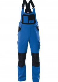 Bib overalls SPETS-AVANGARD cornflower-blue/black Strechtex