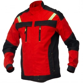 URAN Jacket red-black Labor