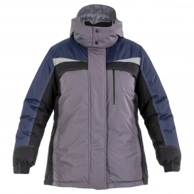 LADY SPEC-1 insulated jacket, gray-dark blue.