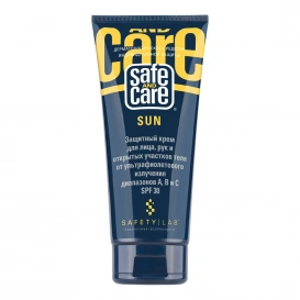 Крем защитный Safe and Care SUN от УФ излучения диапаз.А, В и С