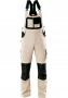 Bib overalls SPETS-AVANGARD beige-black Stretchtex #1