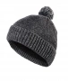 TIGEN SV beanie with pompom, anthracite #1