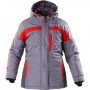 LADY SPEC insulated jacket, grey-red, Nortsi #1