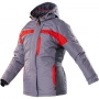 LADY SPEC insulated jacket, grey-red, Nortsi #2