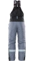 Insulated SPETS bib overalls, grey-red-black, Nortsi #2