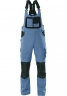 Bib overalls SPETS-AVANGARD grey-black Stretchtex