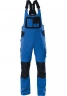 Bib overalls SPETS-AVANGARD cornflower-blue/black Strechtex