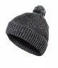 TIGEN SV beanie with pompom, anthracite